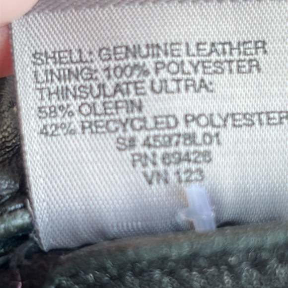 Wilsons Leather Thinsulate Thermal Insulation Women’s Black Adjustable Gloves M - Picture 9 of 12